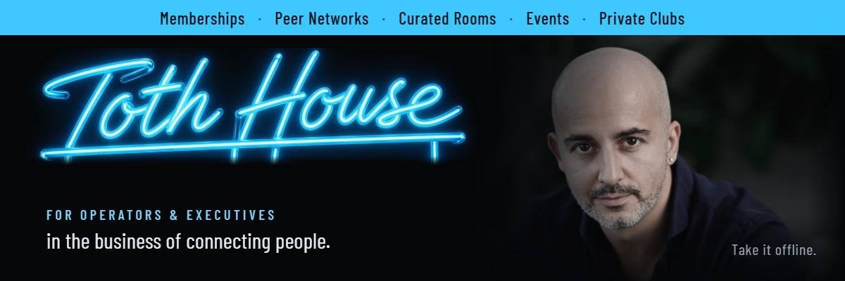 Toth House: for operators and executives in the business of connecting people